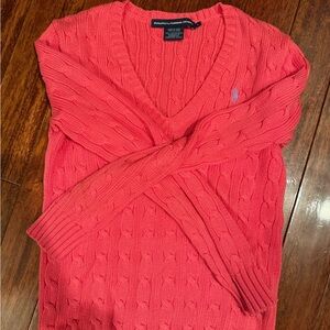 Ralph Lauren Sport Coral Knit Sweater